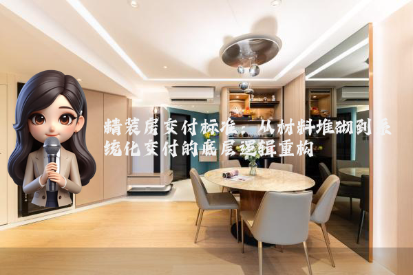 精装房交付标准：从材料堆砌到系统化交付的底层逻辑重构