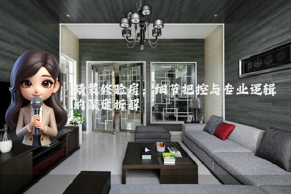 精装修验房:细节把控与专业逻辑的深度拆解